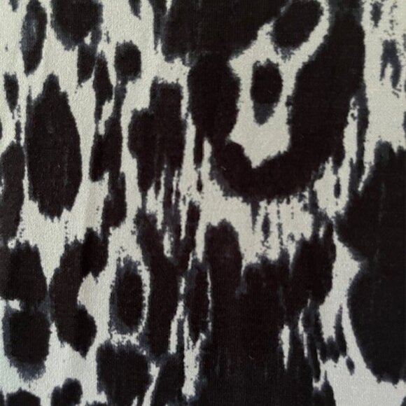 Joan Rivers Black and Grey Animal Print Tank Top Cami Sequin Front Plus 2X NWT - Picture 11 of 14